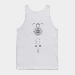 Dream on - flower of life ver. Tank Top